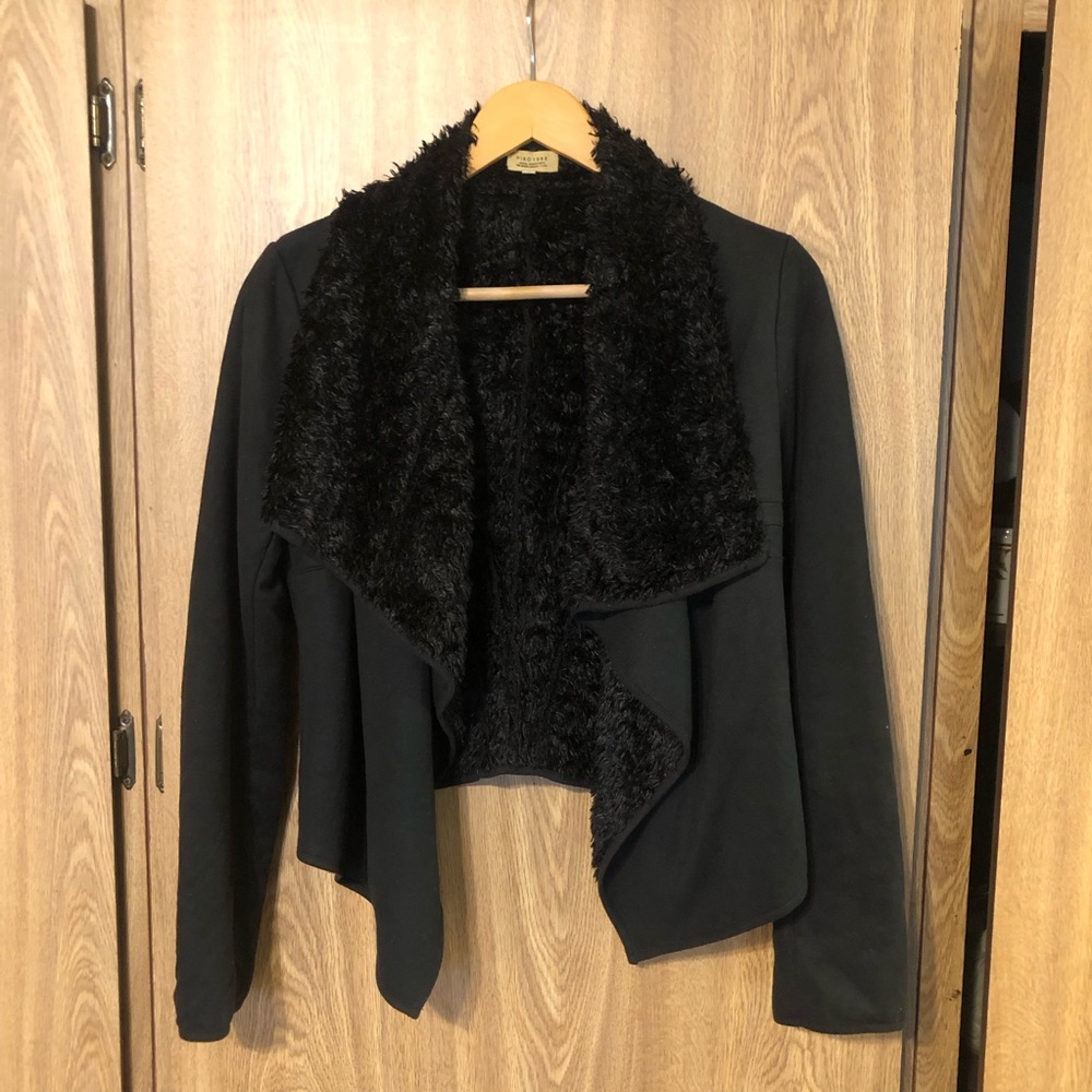 Piko 1988 Anthropologie Black Open Jacket
